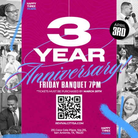 Three Year Anniversary Banquet